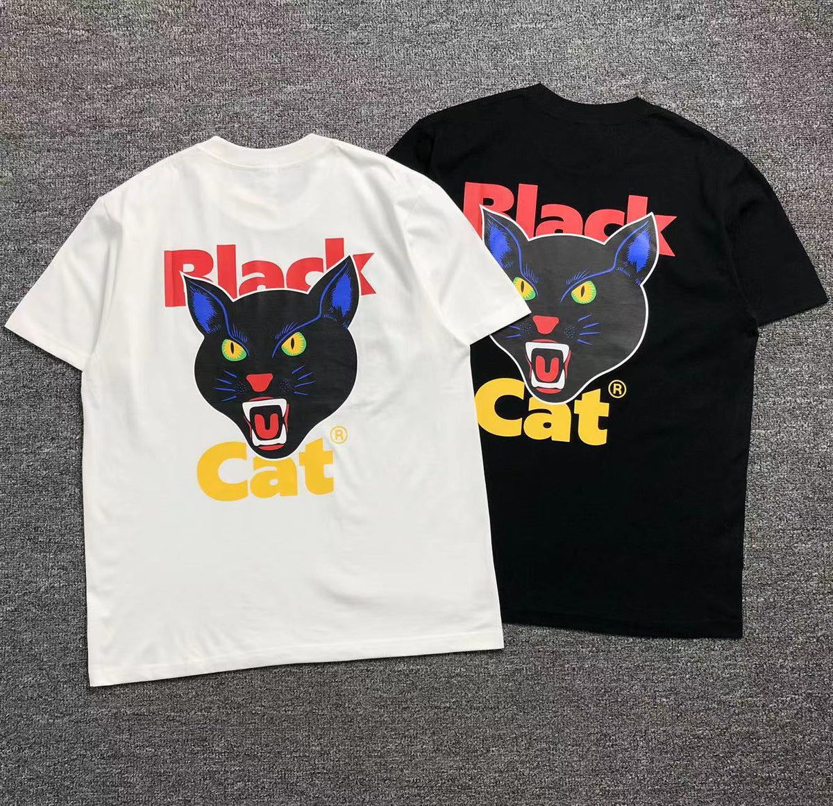 Camisa Supreme Black Cat — costa