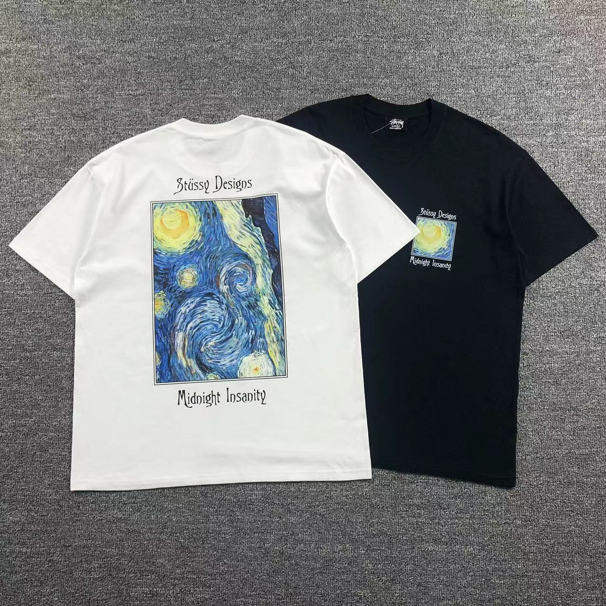 Camisa Stussy Midnight Insanity — costa