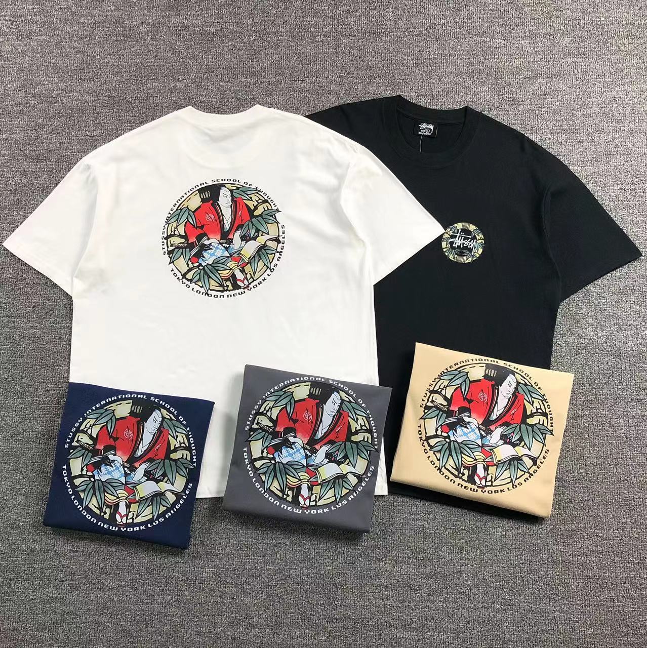 Camisa Stussy Samurai Tokyo — frente