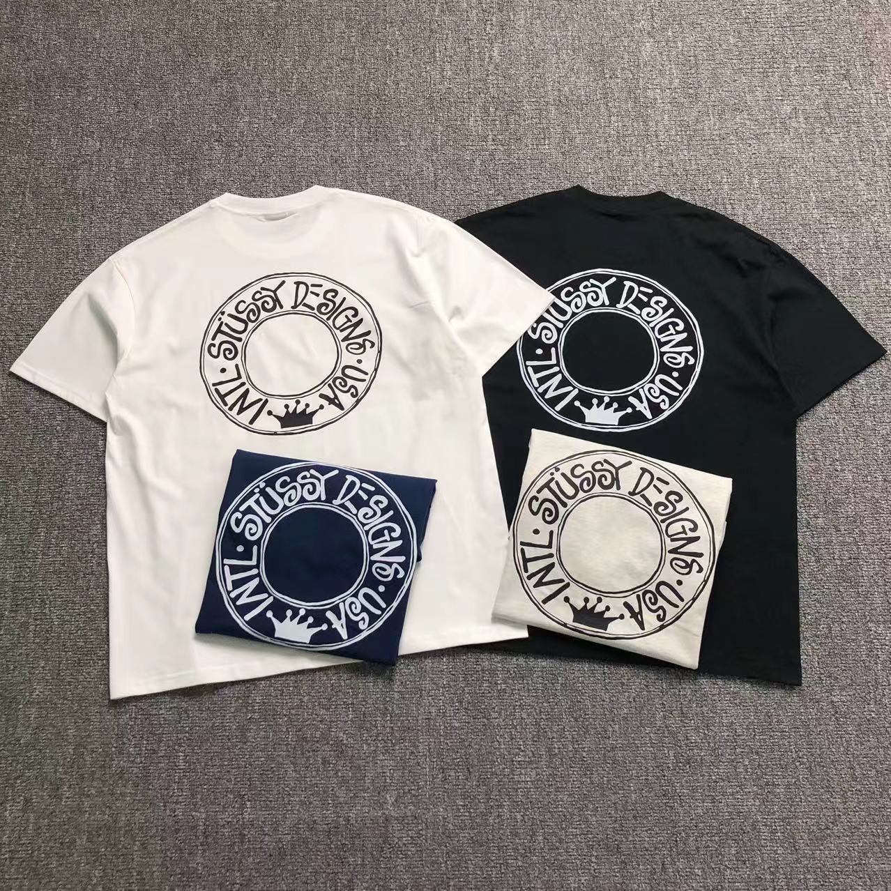 Camisa Stussy Intl Crown Circle — costa