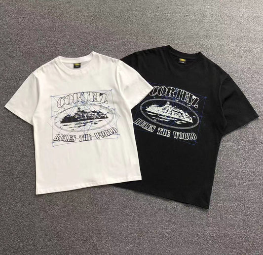 Camisa Corteiz Rules The World 5 — frente