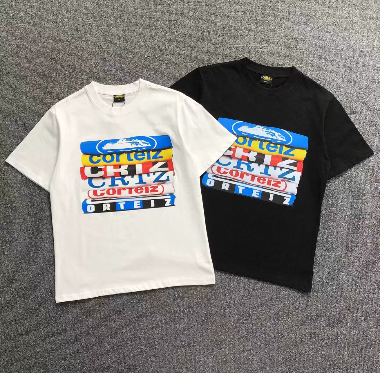 Camisa Corteiz Stacked Labels — frente