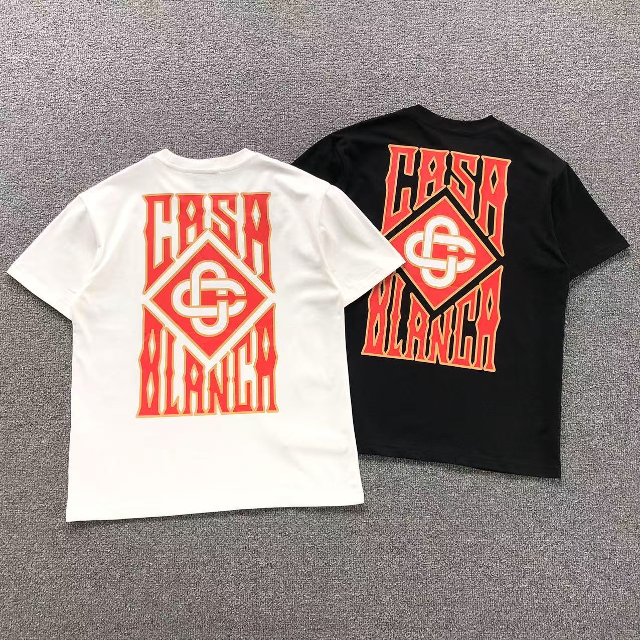 Camisa Casa Blanca Diamond Flame — costa