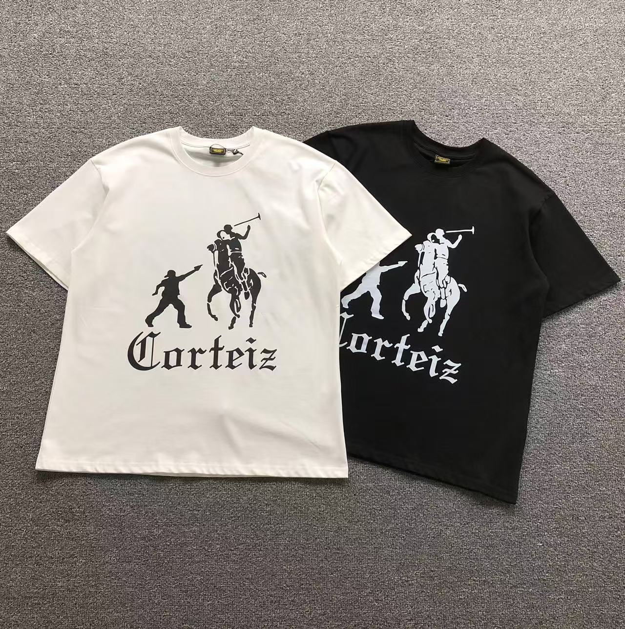 Camisa Corteiz Polo Riders — frente