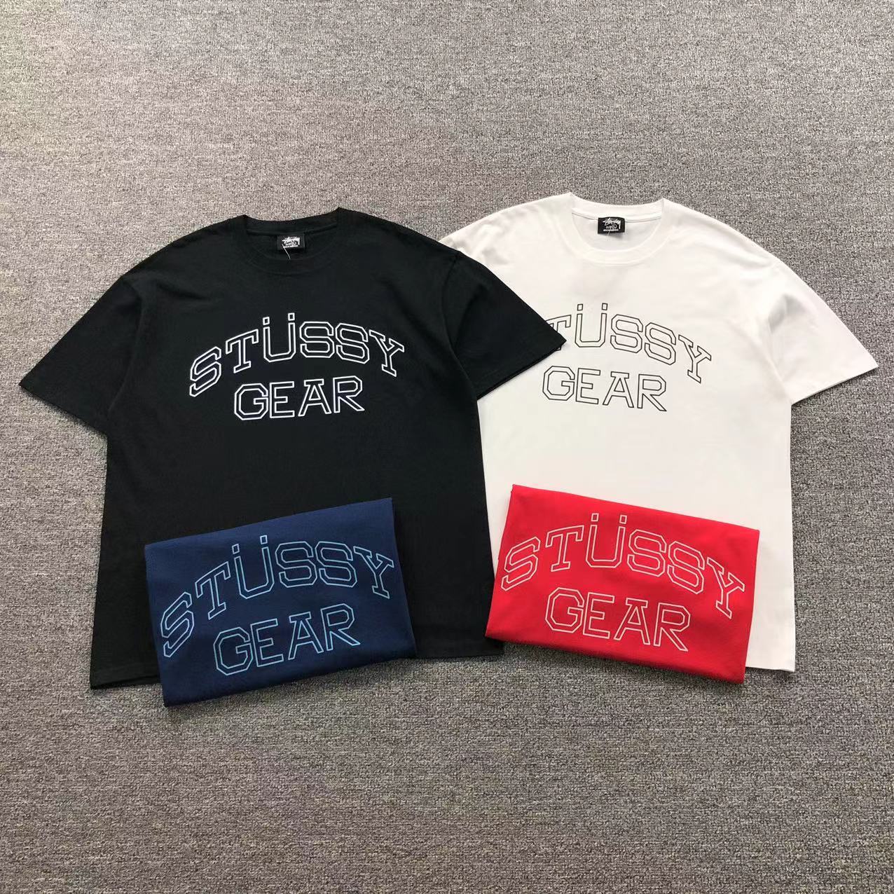 Camisa Stussy Gear College — frente