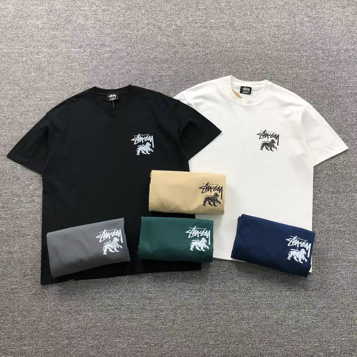 Camisa Stussy Lion Pack — peito