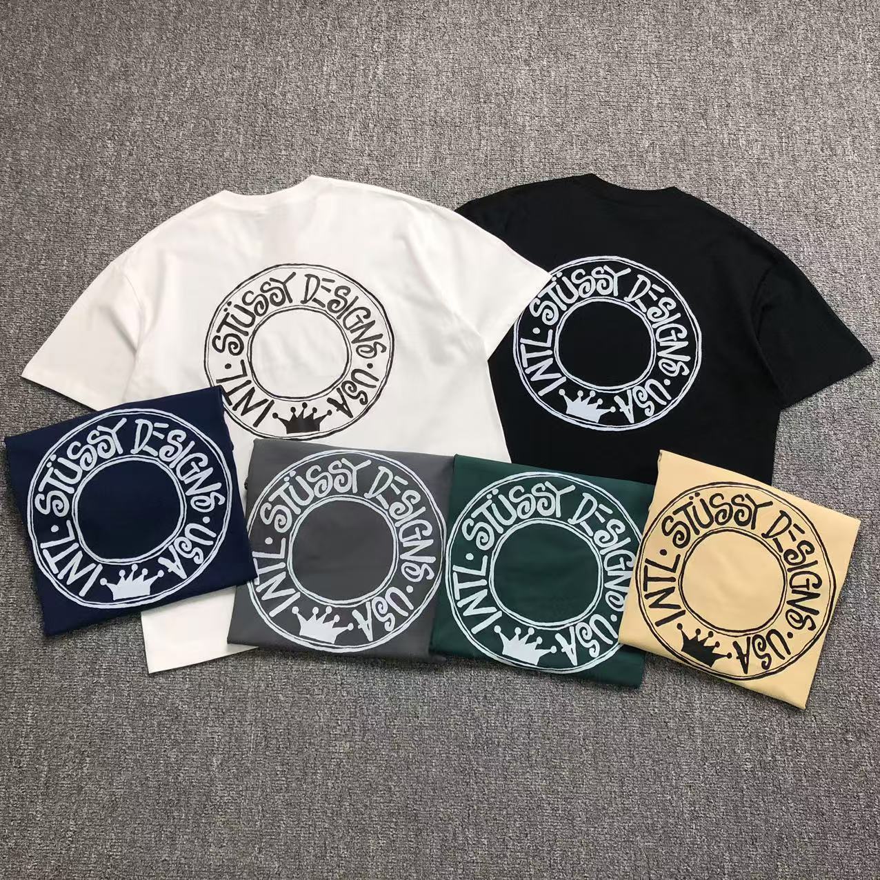 Camisa Stussy Intl Designs Crown — costa