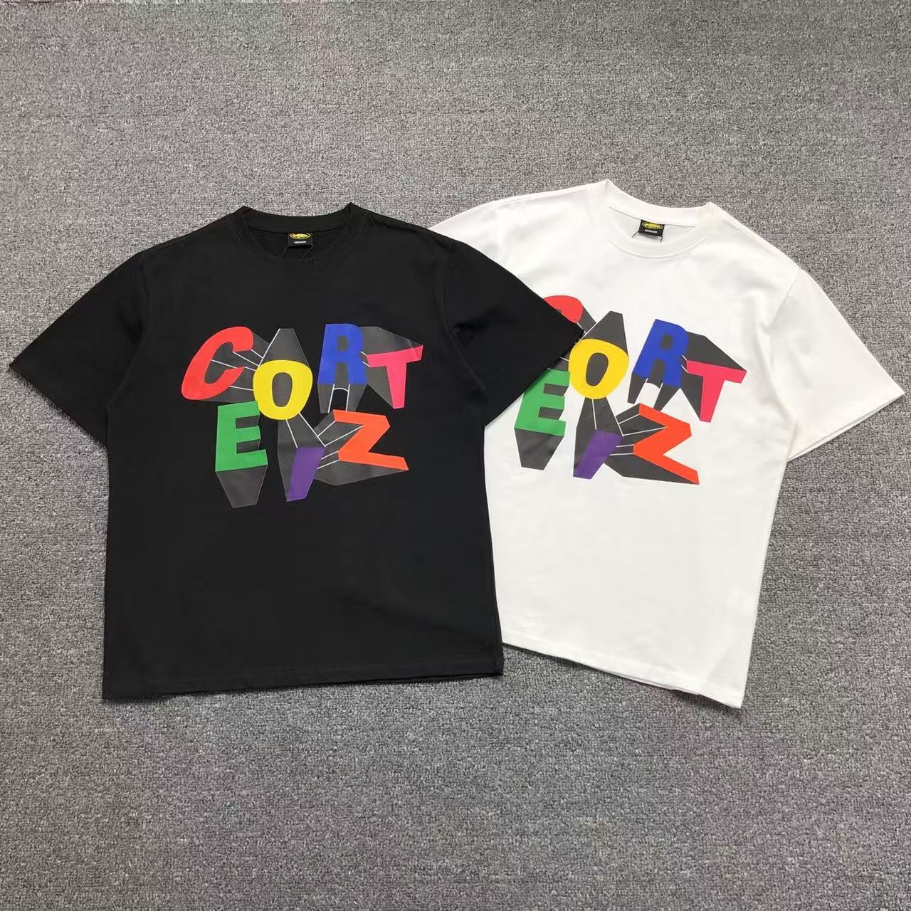 Camisa Corteiz Color Block — frente