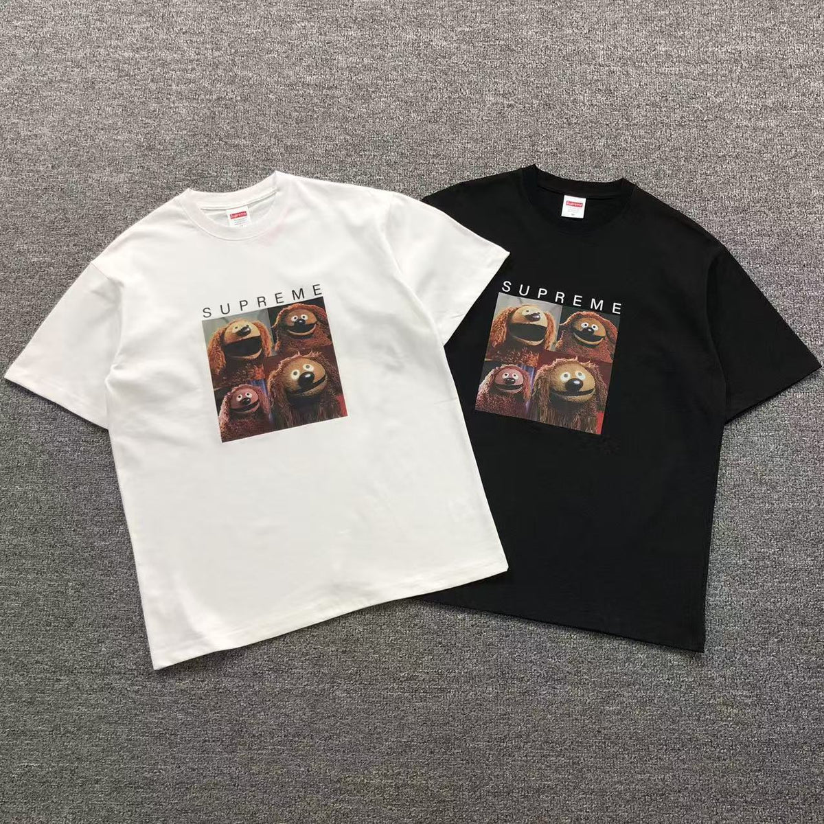 Camisa Supreme Rowlf Grid — frente