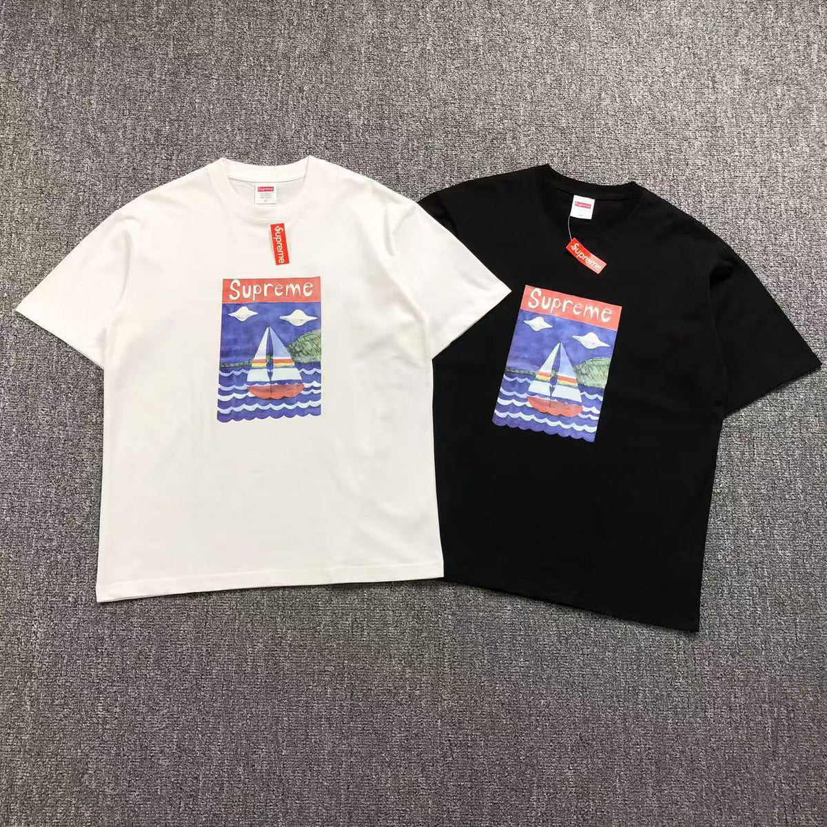 Camisa Supreme Sailboat UFO — frente