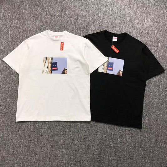 Camisa Supreme Flag Box Logo — peito