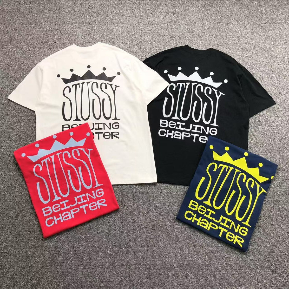 Camisa Stussy Crown Beijing — costa