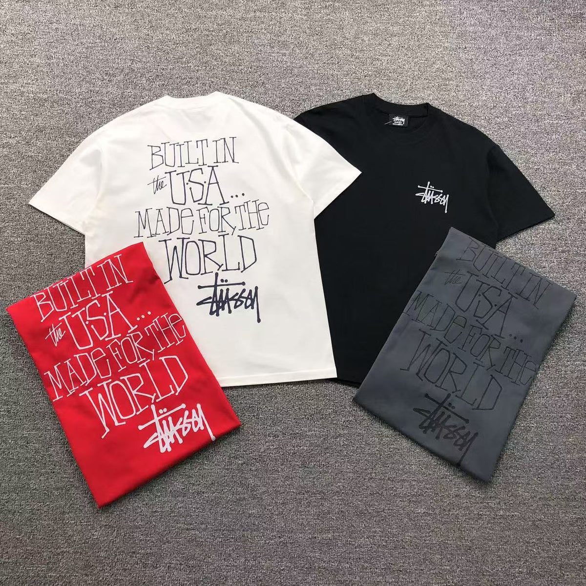 Camisa Stussy Built USA — frente