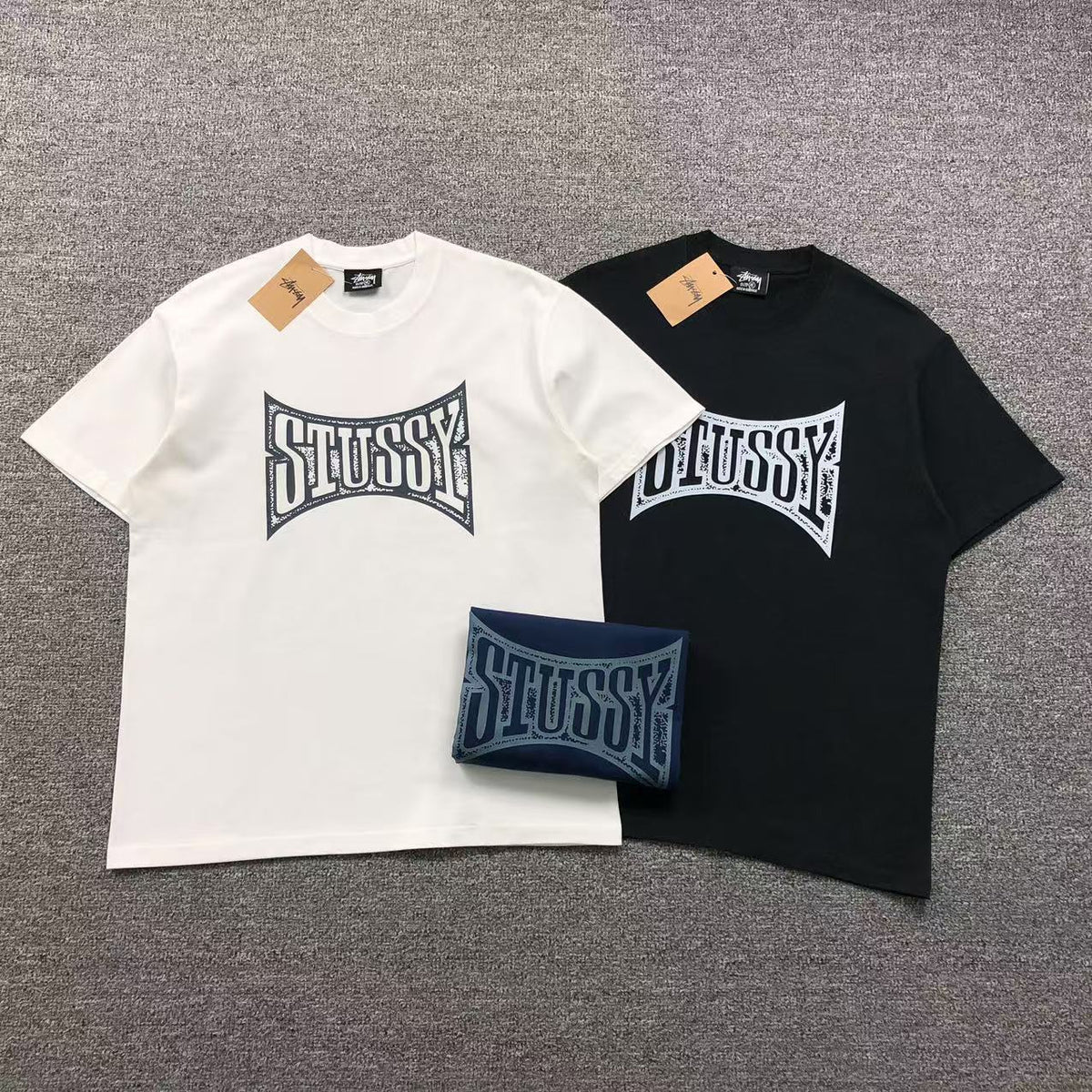 Camisa Stussy Bandana Curve — frente