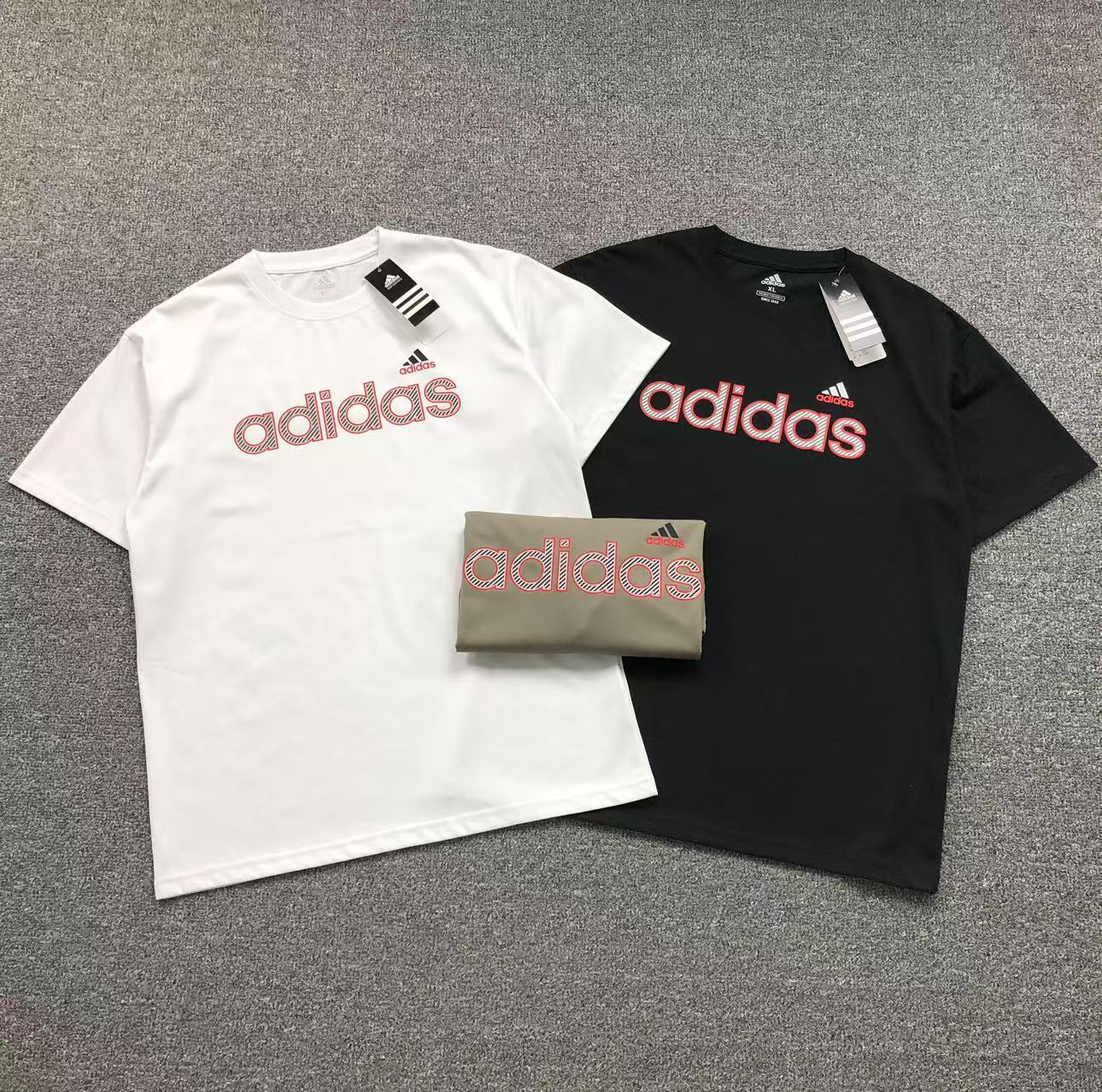 Camisa Adidas Linear Stripe Logo — frente