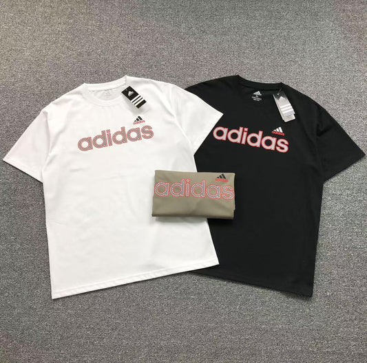 Camisa Adidas Linear Stripe Logo — frente