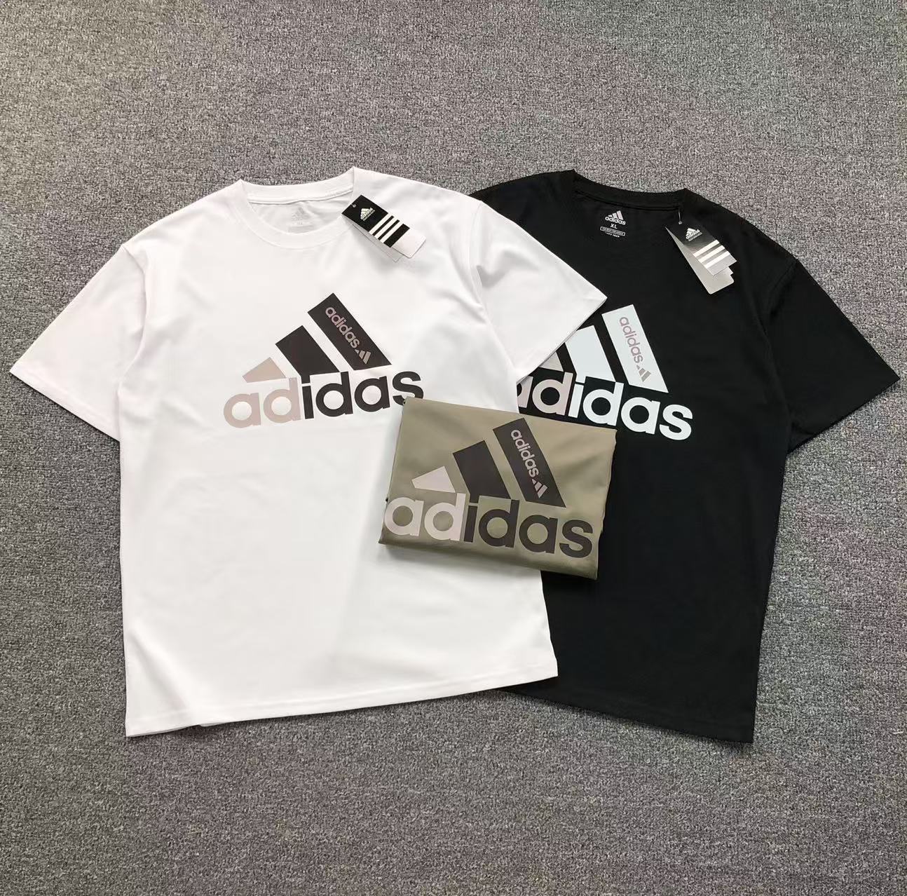 Camisa Adidas Performance Bar Logo — frente