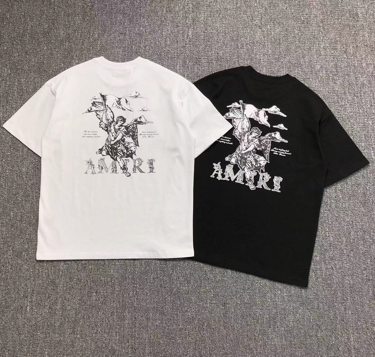 Camisa Amiri Angel Flag Anjo Alado — costa