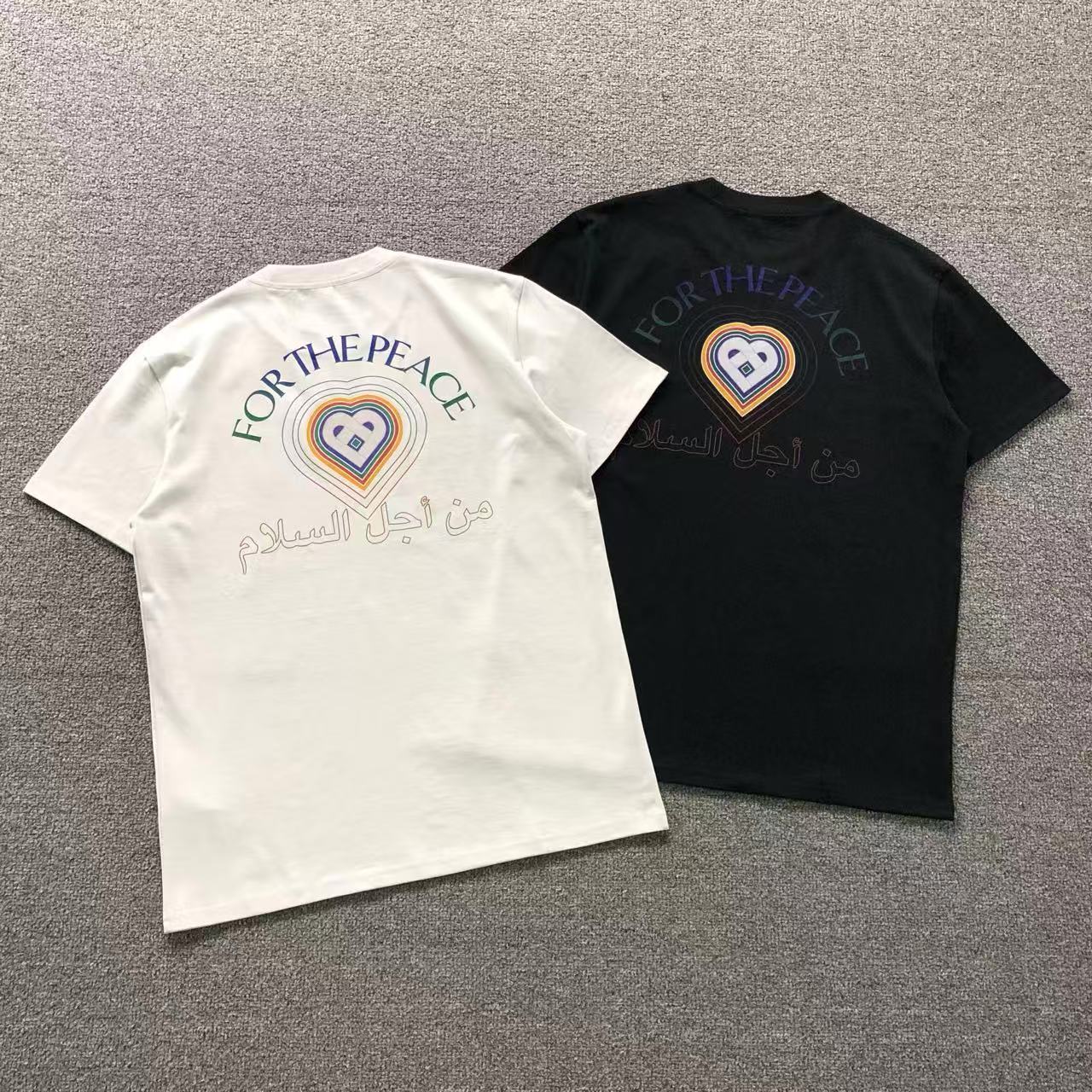 Camisa Casa Blanca Peace Heart — costa
