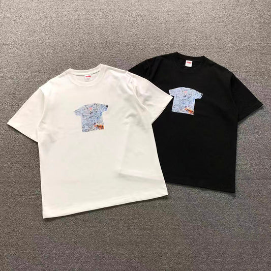 Camisa Supreme Tee Patch Collage — frente