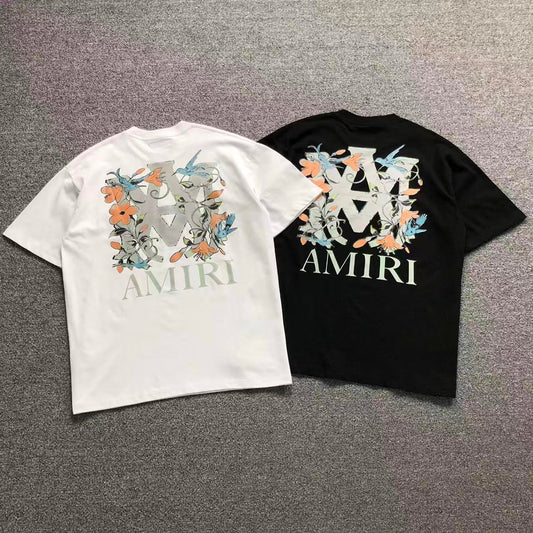 Camisa Amiri Floral Birds — costa