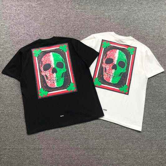 Camisa Supreme Clover Skull — costa