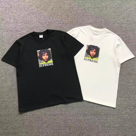 Camisa Supreme Portrait Box Logo Retrato Feminino — peito