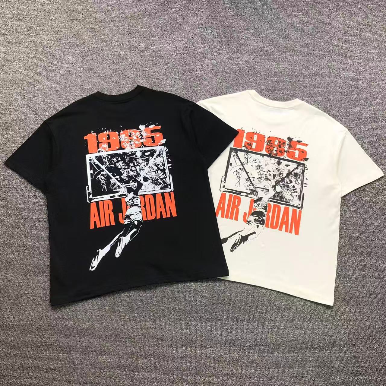 Camisa Jordan Shattered Backboard 1985 — costa