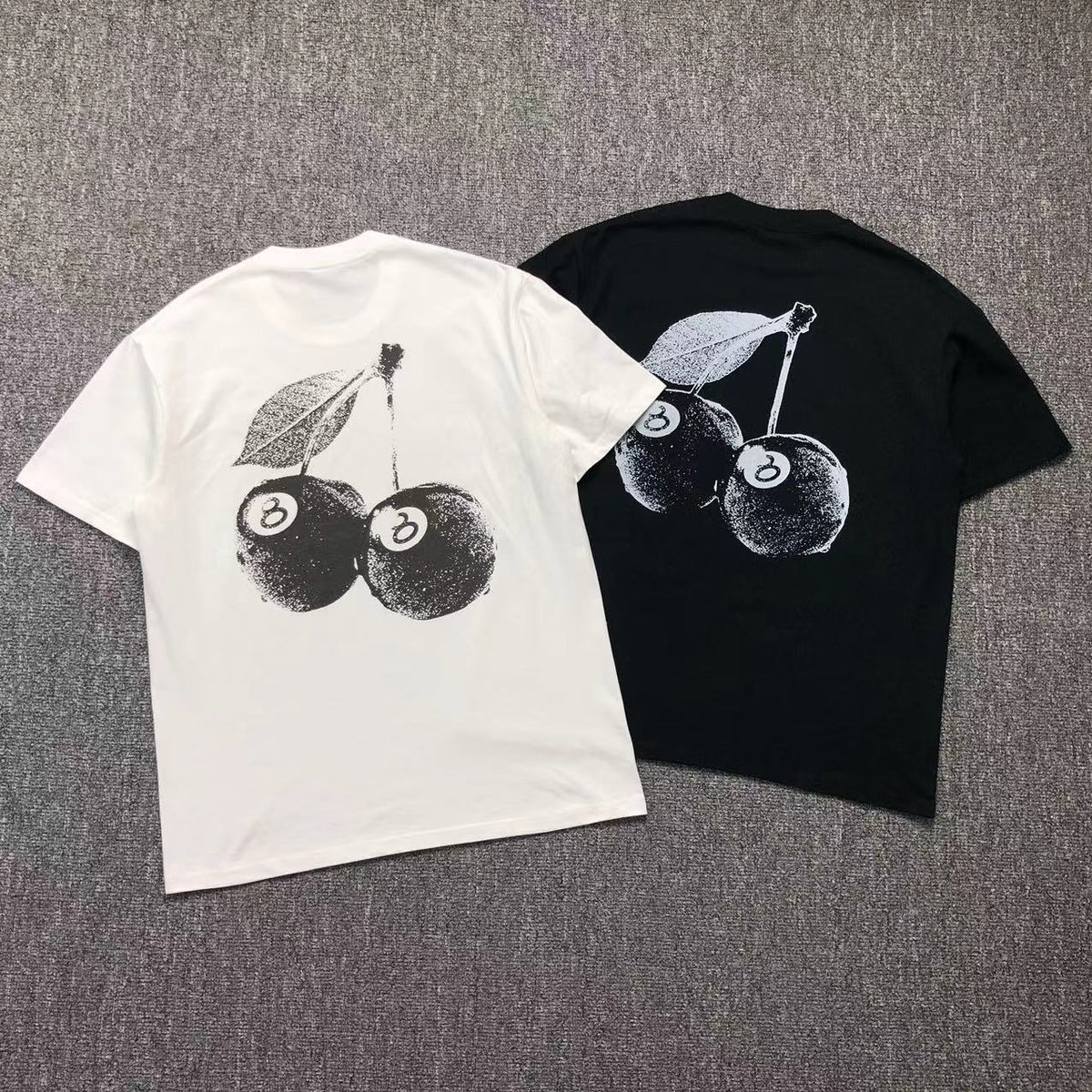 Camisa Stussy 8Ball Cherry — costa