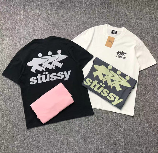 Camisa Stussy Running Trio — frente