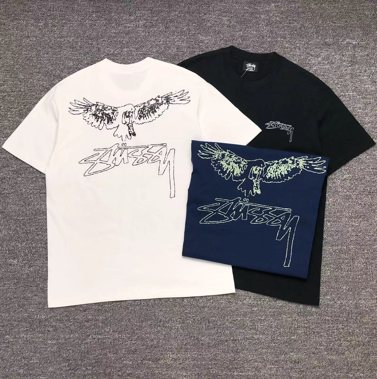 Camisa Stussy Eagle Flight — costa
