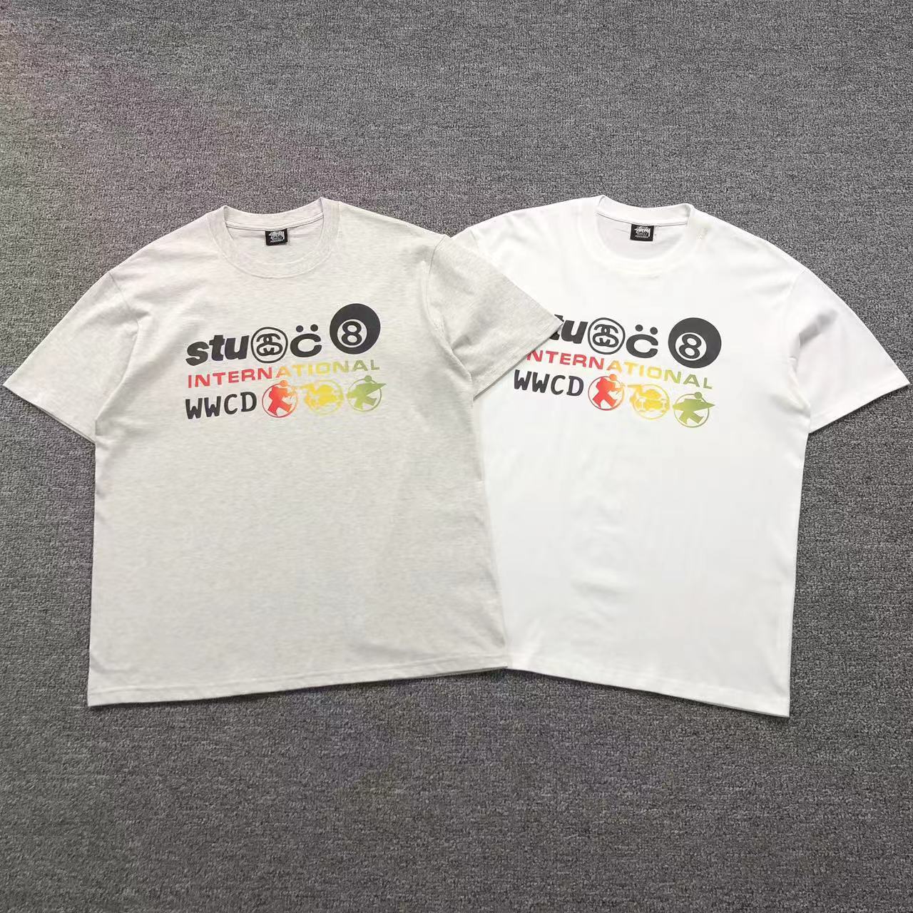 Camisa Stussy 8 Ball International — peito