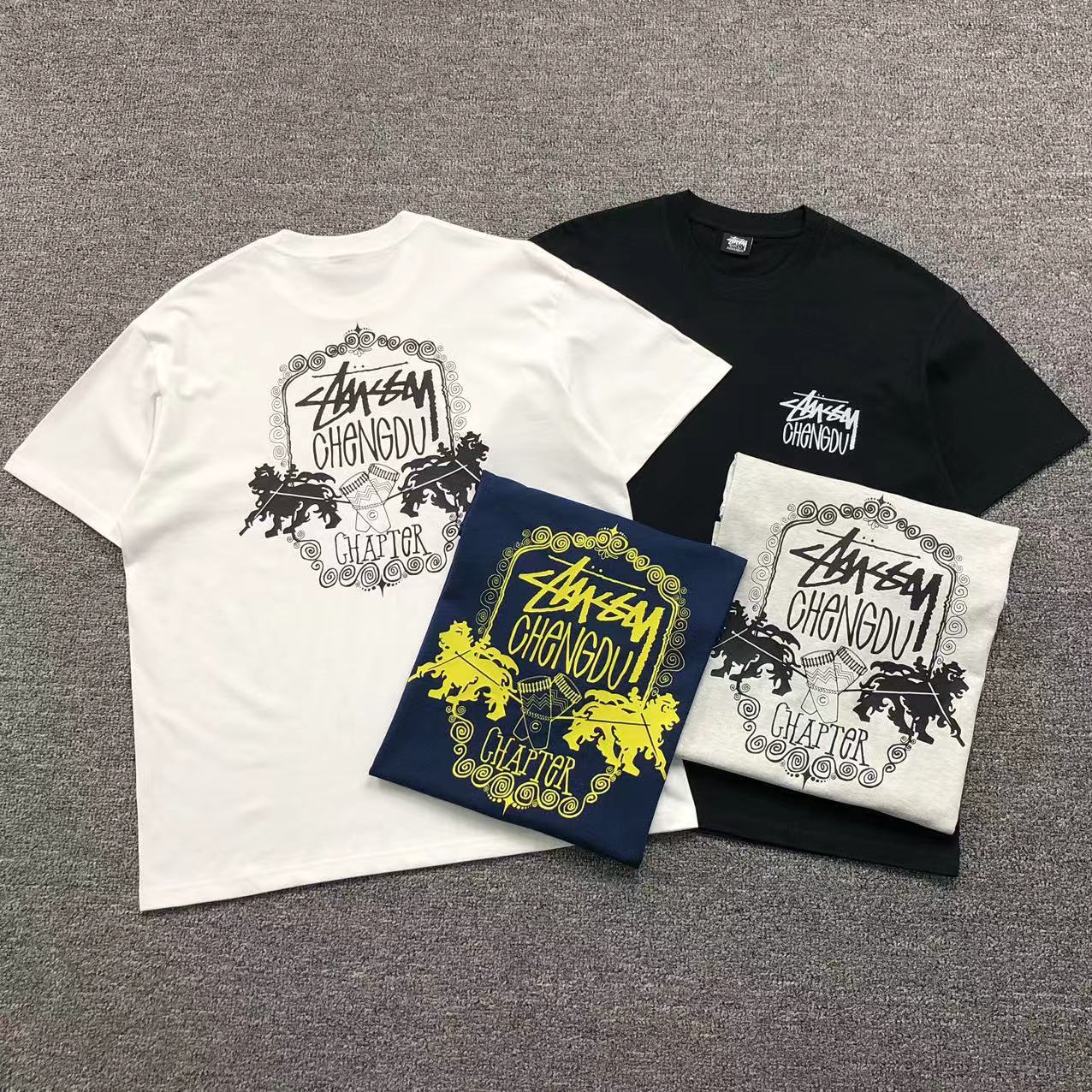 Camisa Stussy Chengdu Chapter — frente