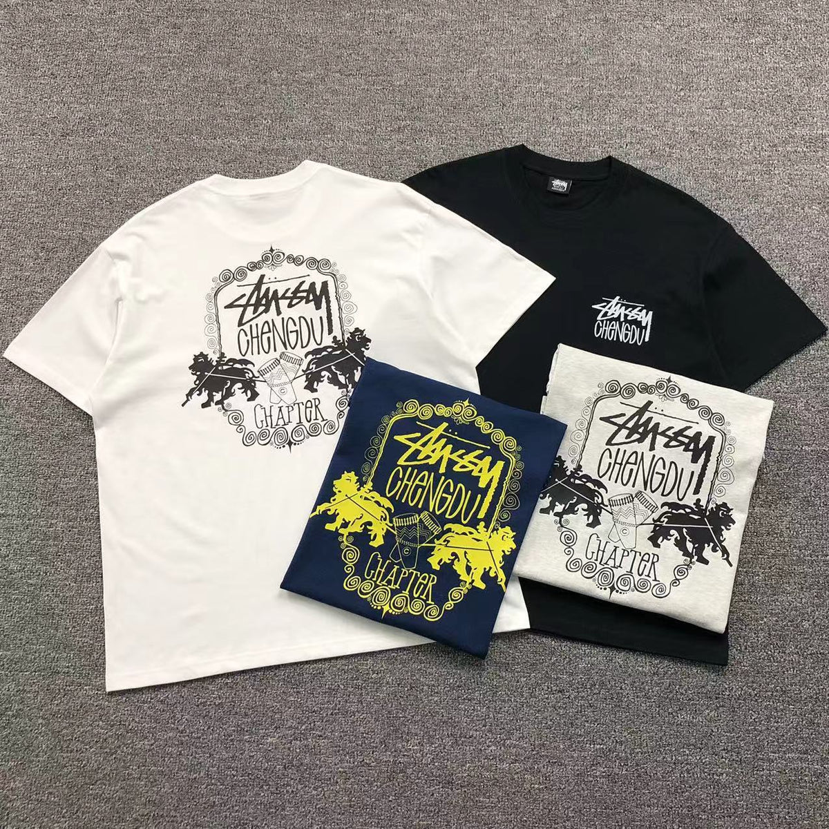 Camisa Stussy Chengdu Chapter — frente