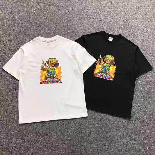 Camisa Supreme Flame Gremlin — peito