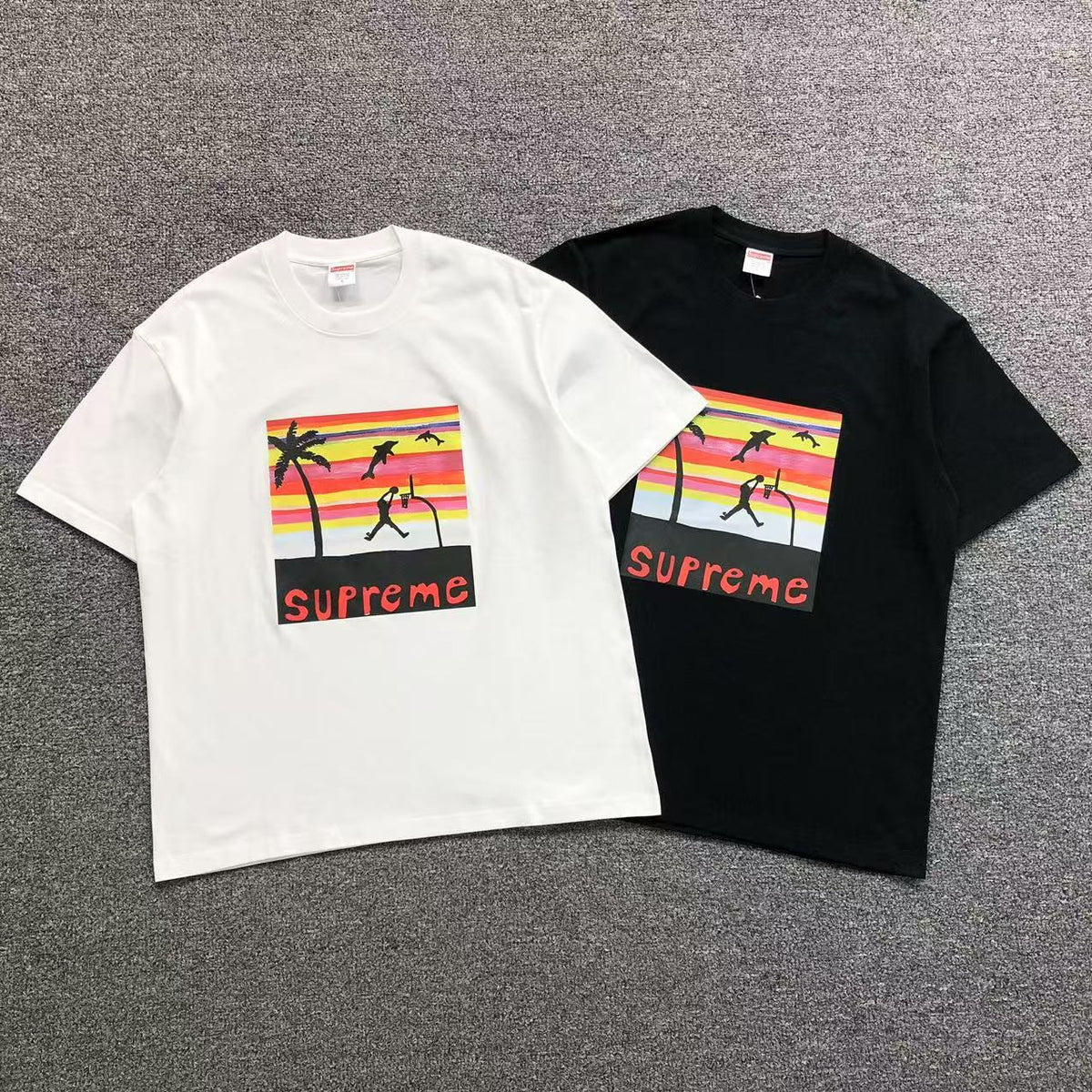 Camisa Supreme Sunset Court — frente