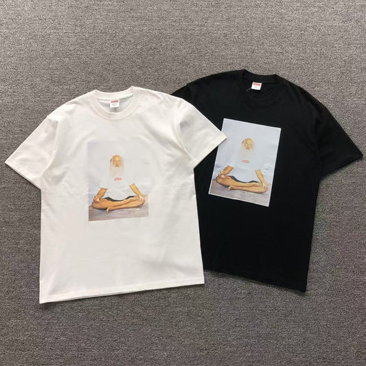 Camisa Supreme Elder Portrait — frente