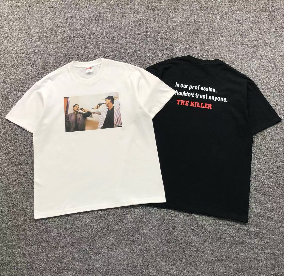 Camisa Supreme The Killer Cena De Filme — frente