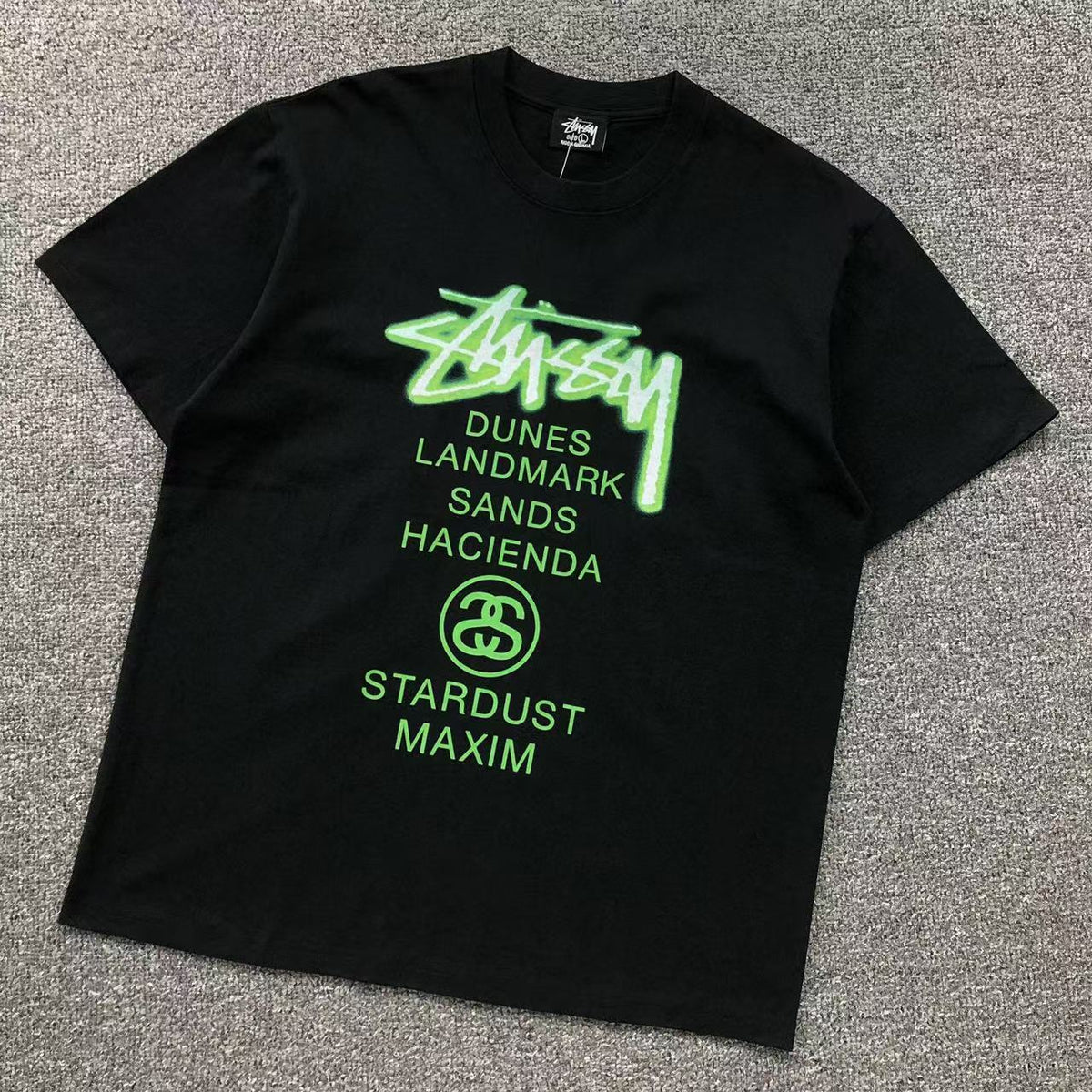 Camisa Stussy Dunes Landmark — frente