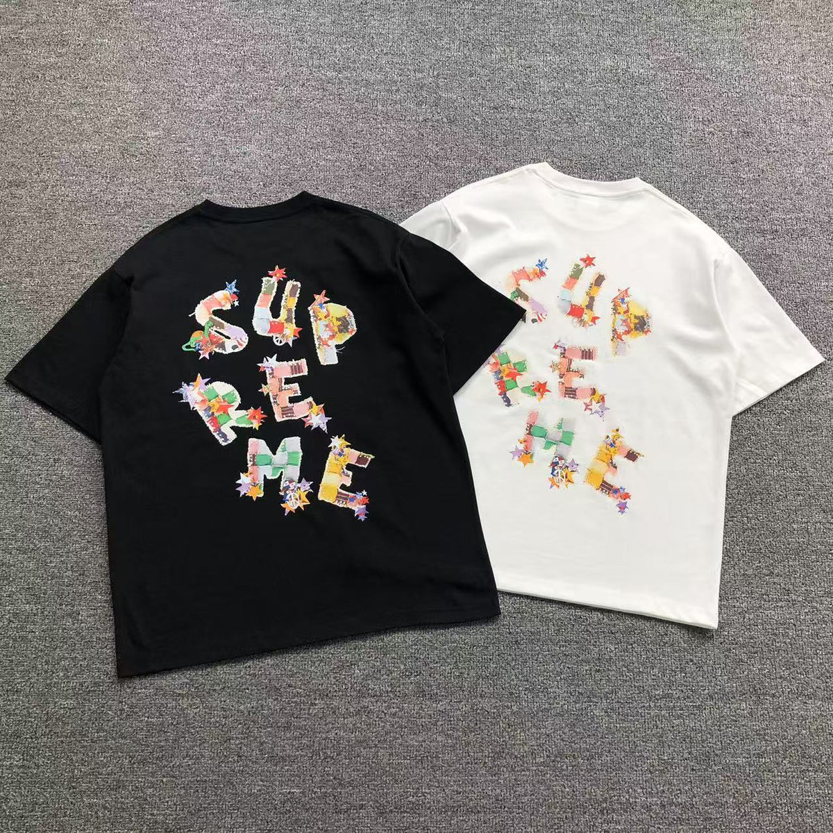 Camisa Supreme Patchwork Stars — costa