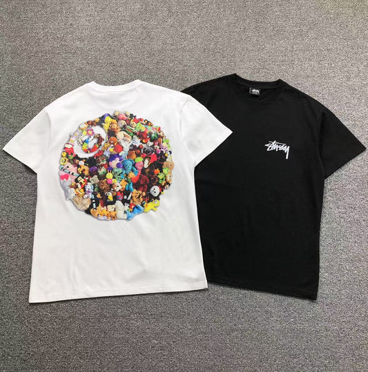 Camisa Stussy Plush Toys Circle — frente