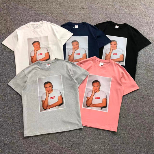 Camisa Supreme Portrait Photo Tee — frente