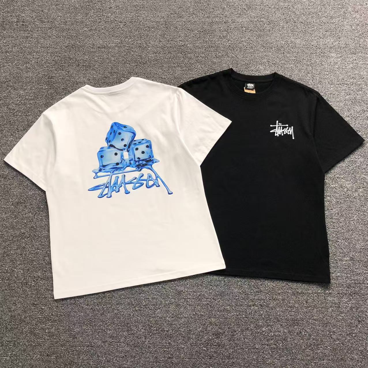 Camisa Stussy Ice Dice — frente