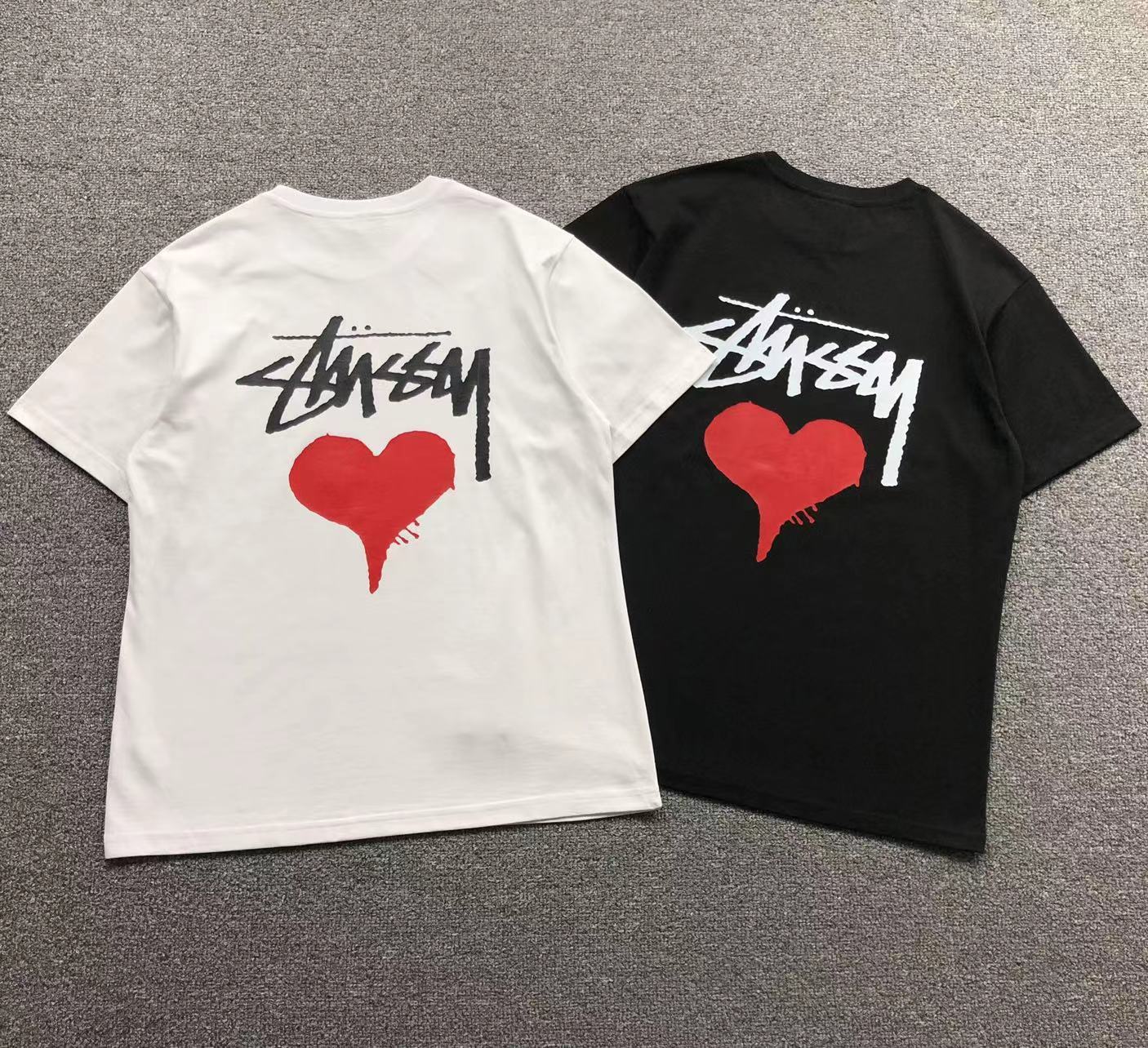 Camisa Stussy Heart Drip — costa
