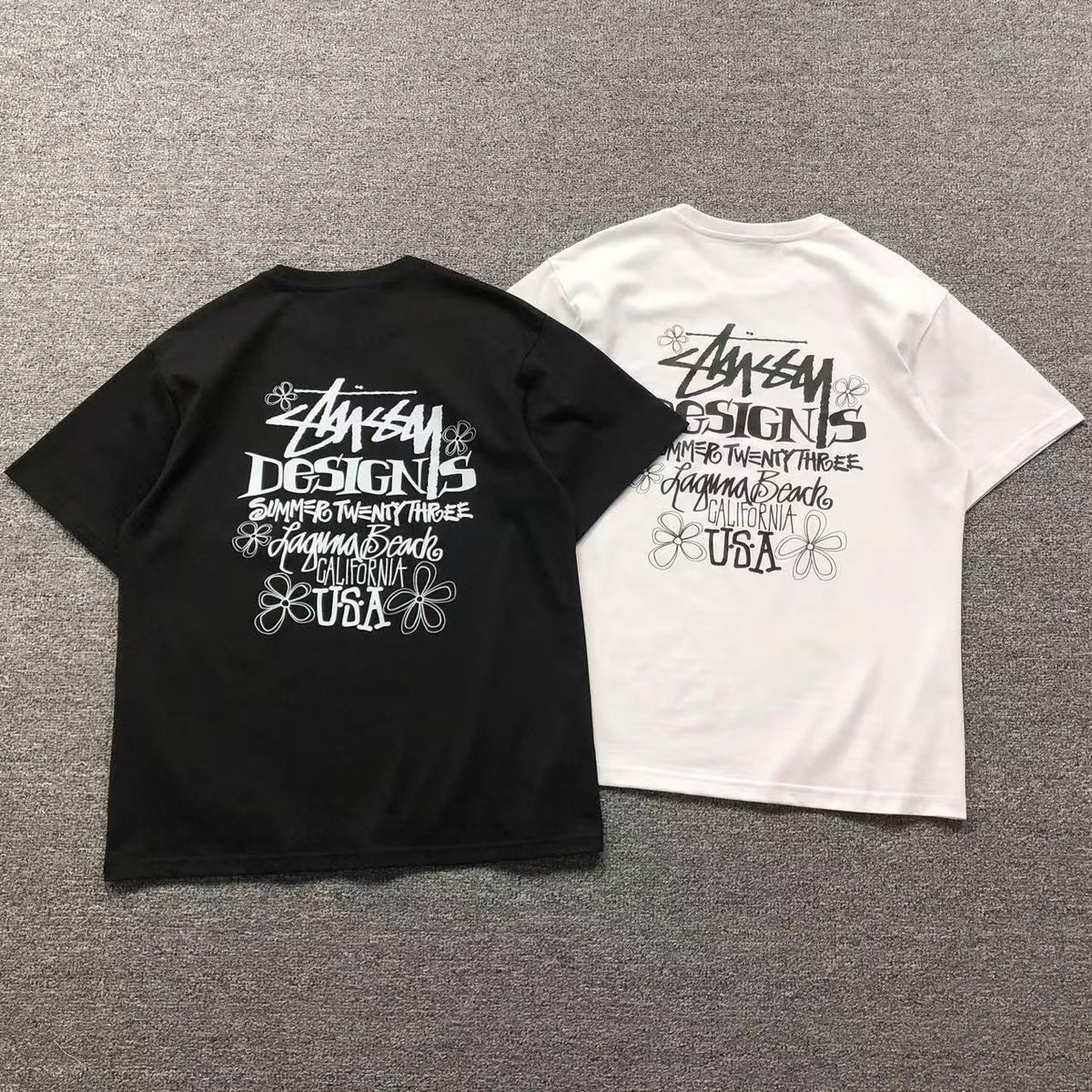 Camisa Stussy Laguna Beach Designs — costa
