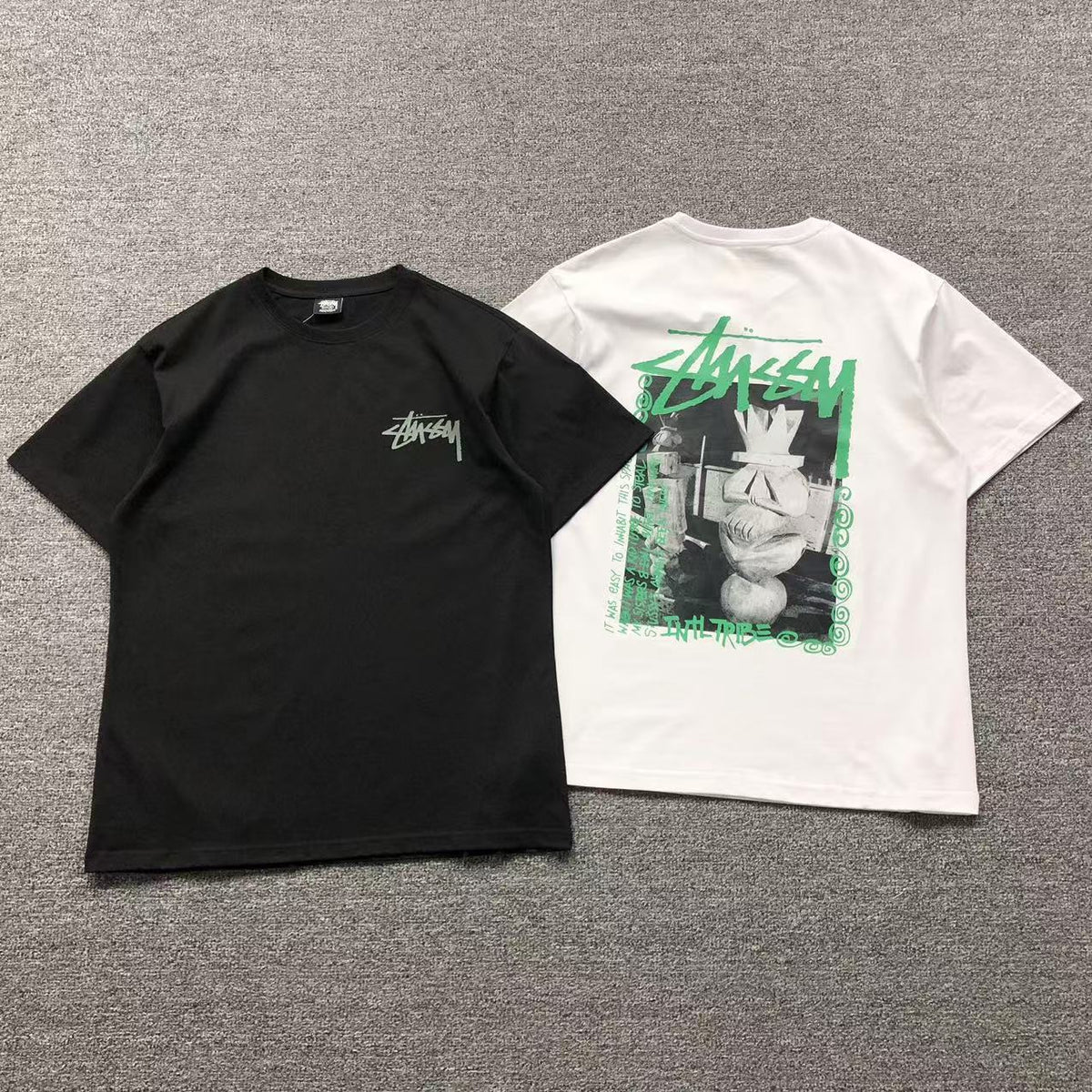 Camisa Stussy Tribe Totem — frente