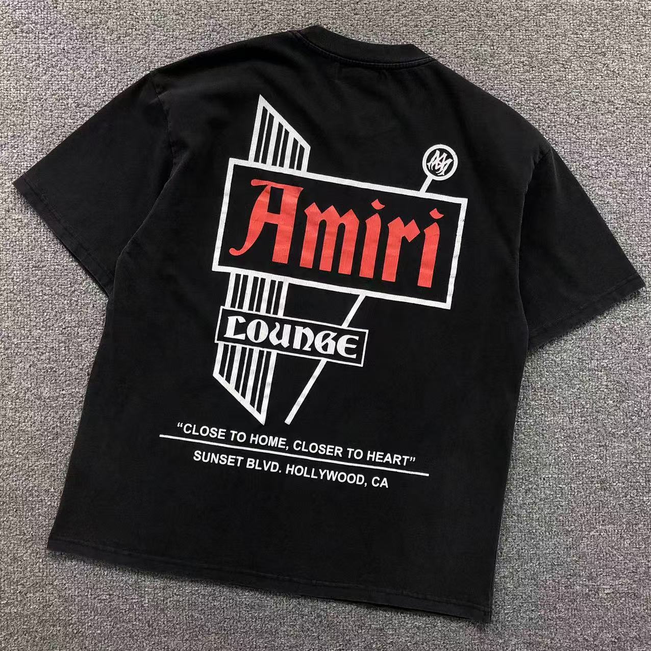 Camisa Amiri Lounge Sign — costa
