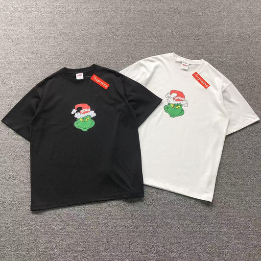 Camisa Supreme Grinch Santa — frente
