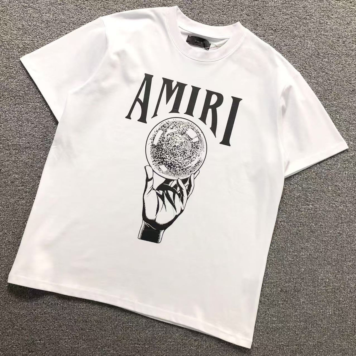 Camisa Amiri Crystal Ball — frente