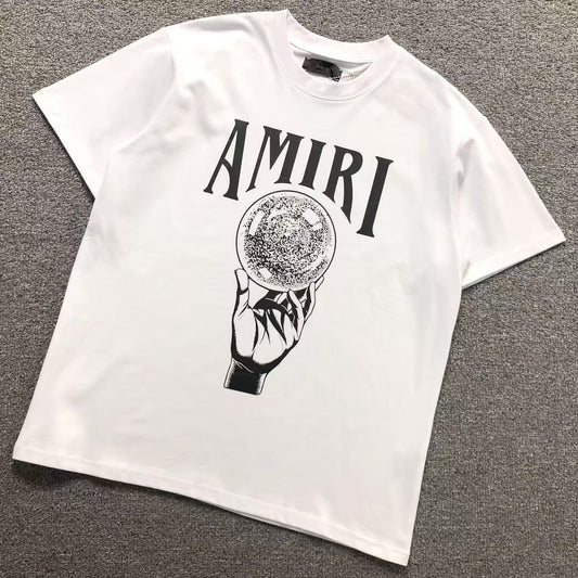Camisa Amiri Crystal Ball — frente
